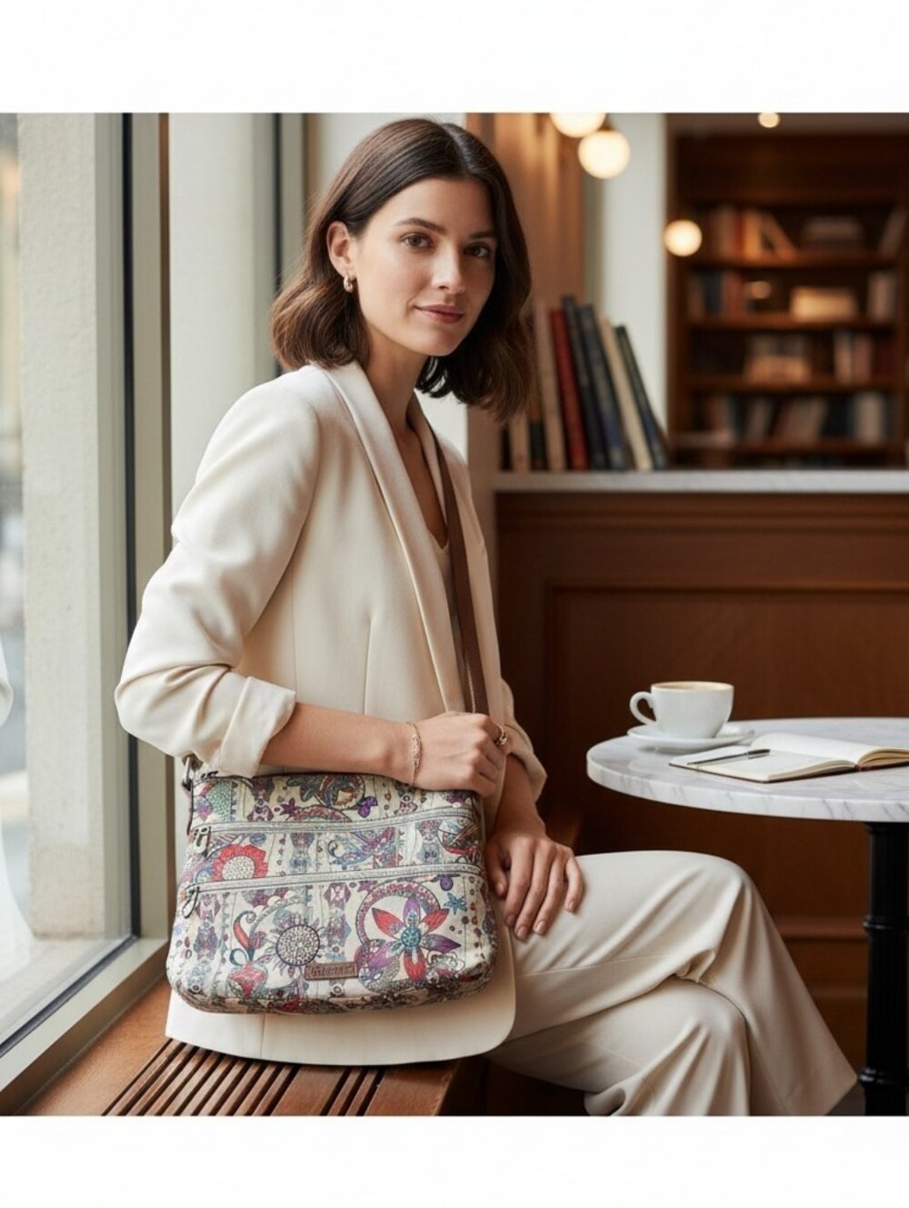 Sakroots Artist Circle Bohemian Crossbody Bag